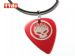 日本 Ibanez The OffSpring 限量签名 925纯银拨片项链（红色）