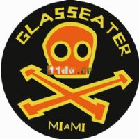 G11001 Glasseater-Miami Skull And Crossbones
