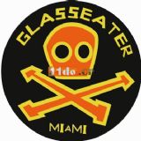 G11001 Glasseater-Miami Skull And Crossbones