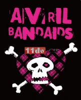 A19006-avrilbandaidslogo skull black