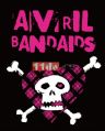 A19006-avrilbandaidslogo skull black