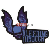 B1002 (Bleeding Through) Winged Skull