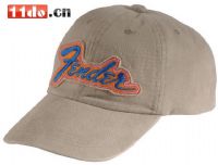 Fender Logo 限量版棒球帽（卡奇色款）