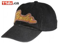 Fender Logo 限量版棒球帽（黑色款） 