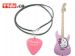 Fender Hello Kitty款 925纯银可拆卸拨片项链 FS001