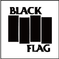 Black Flag 黑旗 LOGO 纹身贴纸 TT003