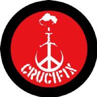 Crucifix 战争与和平十字架 纹身贴纸 TT004