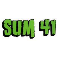 SUM41 绿色LOGO 纹身贴纸 TT015