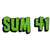 SUM41 绿色LOGO 纹身贴纸 TT015