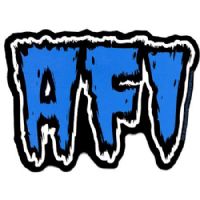AFI 蓝色LOGO 纹身贴纸 TT012