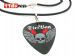 Dunlop Dirt Bag Tortex 天使之翼 925纯银拨片项链 DN003