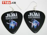925纯银 Jimi Hendrix 收藏款 拨片耳环之 演唱会