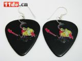 925纯银 Jimi Hendrix 收藏款 拨片耳环之 吉普赛人乐队