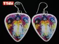 925纯银 Jimi Hendrix 收藏款 拨片耳环之 魔力乐队