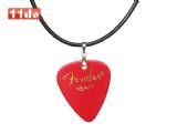 『Fender』高档拨片项链 红色款