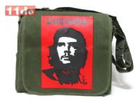 格瓦拉头像 GUEVARA 军绿色 单肩包/斜挎包/帆布包