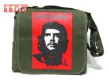 格瓦拉头像 GUEVARA 军绿色 单肩包/斜挎包/帆布包