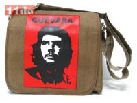 格瓦拉头像 GUEVARA 黄褐色 单肩包/斜挎包/帆布包
