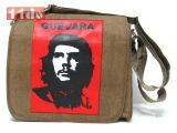 格瓦拉头像 GUEVARA 黄褐色 单肩包/斜挎包/帆布包