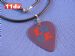 美国D'Andrea 和平与爱系列拨片项链 LOVE