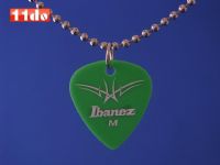 Ibanez 草 拨片项链（绿色）