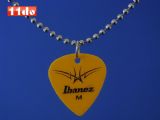 Ibanez 草 拨片项链（黄色）