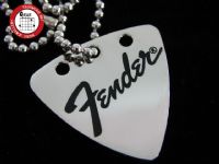 GsusMusic 钛钢金属拨片项链  Fender（高光）