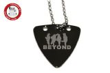 GsusMusic 钛钢金属拨片项链 Beyond 比安乐队（黑色） 