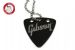GsusMusic 钛钢金属拨片项链 GIBSON 吉普森 LOGO（黑色）