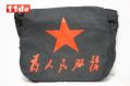 2009朋克摇滚金属非主流 双层单肩包/斜挎包/帆布包 为人民服务 五角星