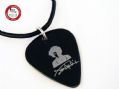 新款 GsusMusic 钛钢金属拨片项链 Jimi Hendrix（黑色） 