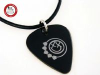 新款 GsusMusic 钛钢金属拨片项链 Blink-182（黑色） 