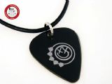 新款 GsusMusic 钛钢金属拨片项链 Blink-182（黑色） 