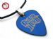 经典系列 GsusMusic 钛钢金属吉他拨片项链 游戏吉他英雄Guitar Hero（炫蓝）