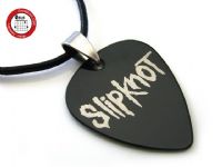 经典系列 GsusMusic 钛钢金属吉他拨片项链 Slipknot活结（酷黑）