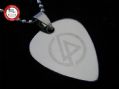 经典系列 GsusMusic 钛钢金属吉他拨片项链 Linkin Park林肯公园（银白）