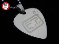 经典系列 GsusMusic 钛钢金属吉他拨片项链 FTIsland（银白）
