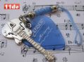 Fender 加州系列 可卸式金属吉他拨片手机链 挂件（椰树 透明蓝） 