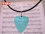 『Fender』高档拨片项链 透明湖水绿