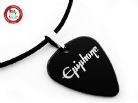 2012款 GsusMusic 钛钢金属吉他拨片项链 Epiphone 伊皮风（酷黑） 