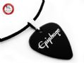 2012款 GsusMusic 钛钢金属吉他拨片项链 Epiphone 伊皮风（酷黑） 