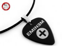 2012款 GsusMusic 钛钢金属吉他拨片项链 Eminem 痞子阿姆（酷黑） 