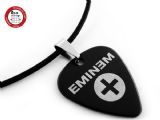 2012款 GsusMusic 钛钢金属吉他拨片项链 Eminem 痞子阿姆（酷黑） 