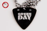 2012夏季款 GsusMusic 钛钢金属吉他拨片项链 GREEN DAY 绿日（酷黑） 