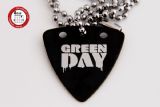 2012夏季款 GsusMusic 钛钢金属吉他拨片项链 GREEN DAY 绿日（酷黑） 