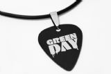 2012夏季款 GsusMusic 钛钢金属吉他拨片项链 GREEN DAY 绿日 单孔（酷黑） 
