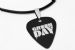 2012夏季款 GsusMusic 钛钢金属吉他拨片项链 GREEN DAY 绿日 单孔（酷黑） 