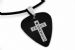 2013款 GsusMusic 钛钢金属吉他拨片项链 JESUS SAVES（黑色） 