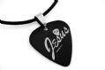 2013款 GsusMusic 钛钢金属吉他拨片项链 PICK JESUS（黑色） 