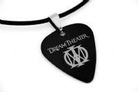 2013款 PICKLACE 钛钢金属吉他拨片项链 Dream Theater梦剧场（黑色） 